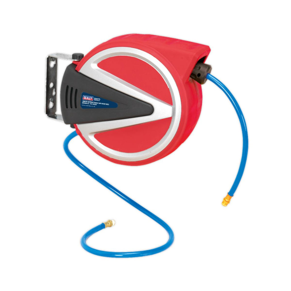 8mm PU Retractable Air Hose Reel (10m to 15m) (4623139504163)