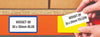Self Adhesive Coloured Ticket Pouches in use (4575321849891)