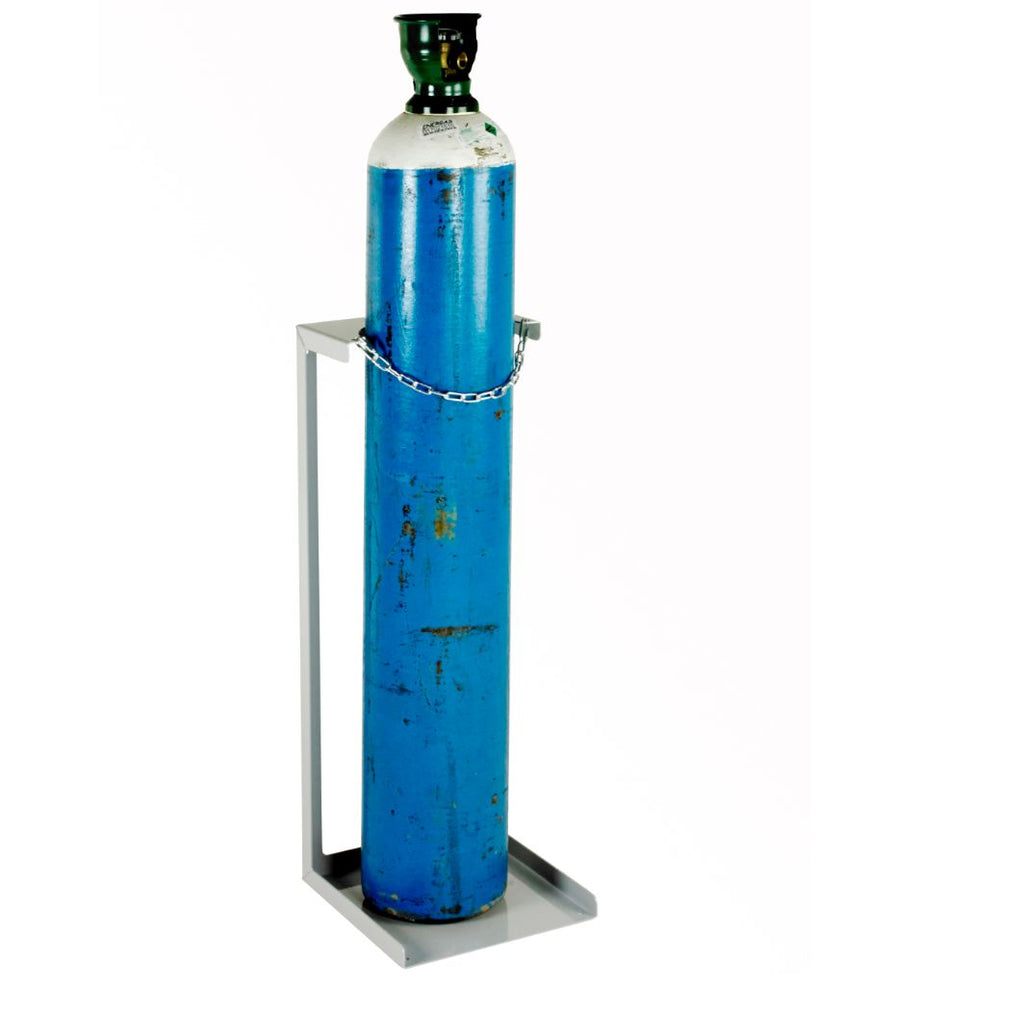 Economy Gas Cylinder Floor Stands (140 to 270mm Diameter) 1 cylinder propped