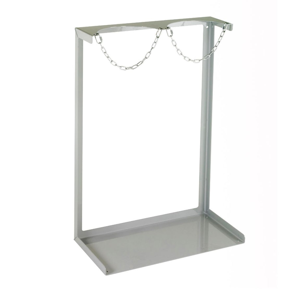 Economy Gas Cylinder Floor Stands (140 to 270mm Diameter) 2 cylinder