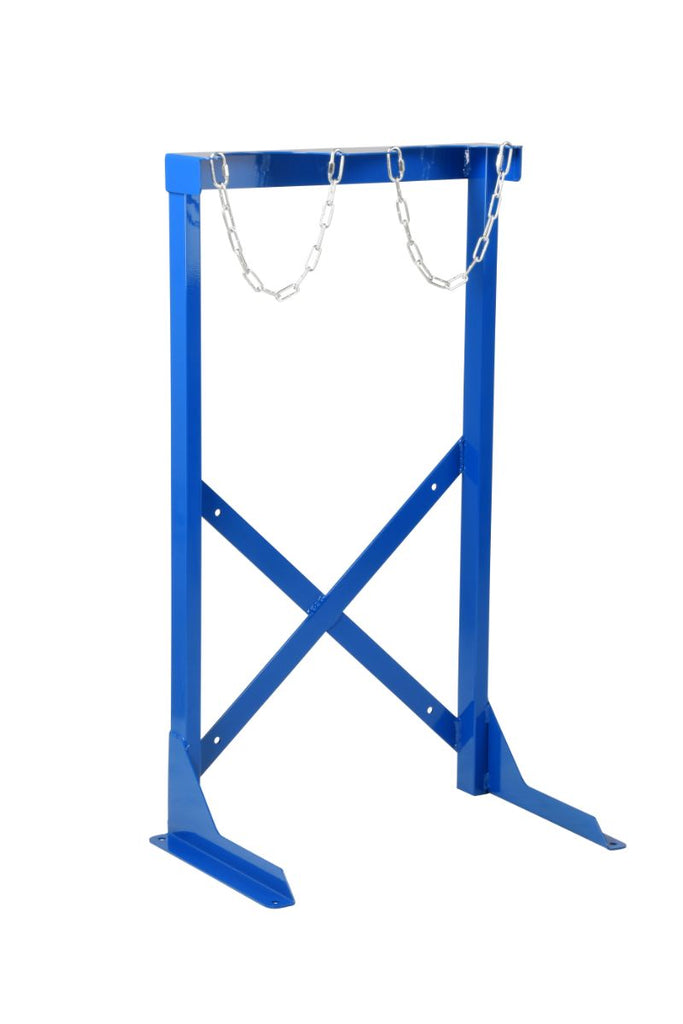 Single Sided Gas Cylinder Floor Stands (100 to 180mm Diameter) 2 cylinders