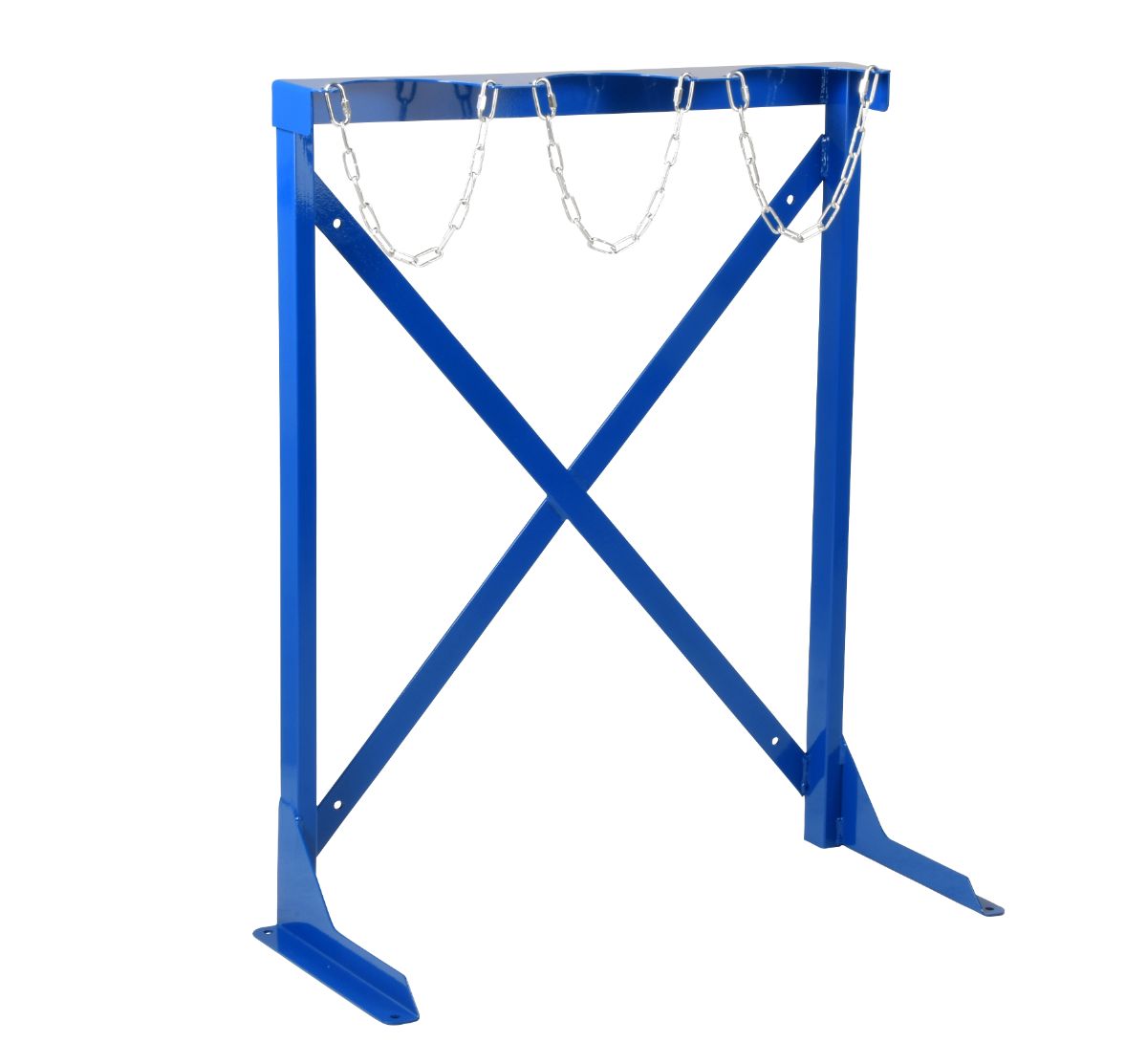 Single Sided Gas Cylinder Floor Stands (140 to 270mm Diameter) 3 cylinders