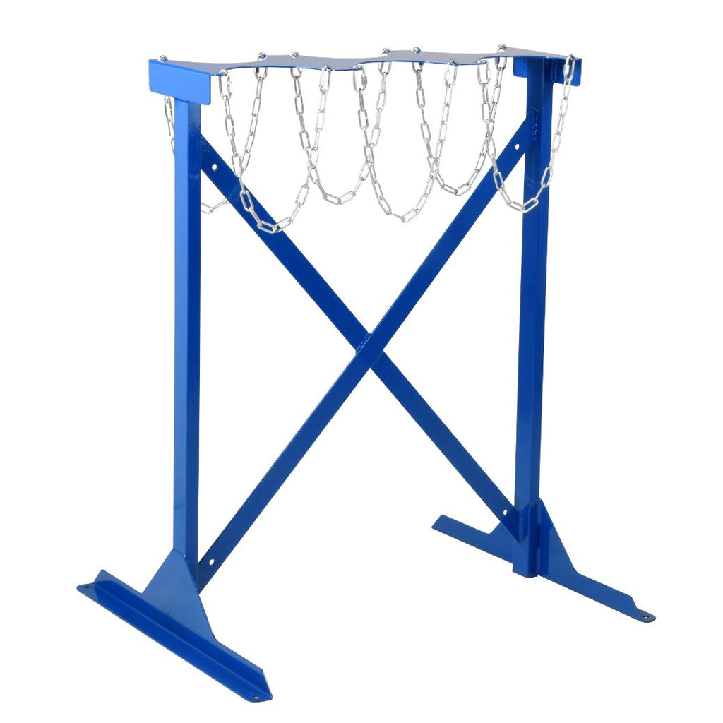 Double Sided Gas Cylinder Floor Stands (100 to 180mm Diameter) 5 cylinders