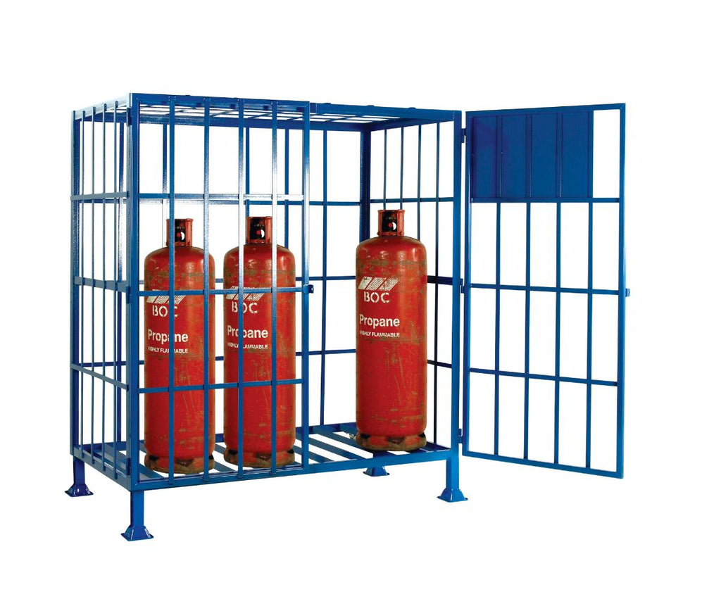 Static Gas Cage for 8 Propane Cylinders