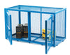 Lockable Welded Steel Security Cage  Double Door