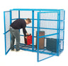 Lockable Welded Steel Security Cage  Double Door