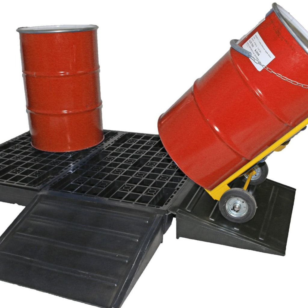 Standard Spill Containment Pallet for 4 x 205Ltr Drums