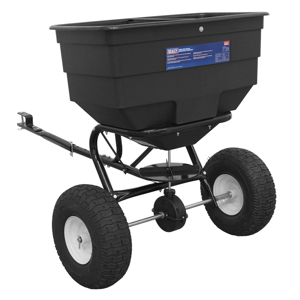 80kg Tow Along Broadcast Grit Spreader rear (4615545520163)