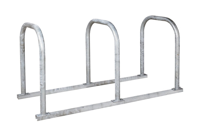 Galvanised Sheffield Toast Cycle Racks 3 Loops (6122913136811)