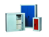 High Security Steel Workplace Cupboards with Shelves 1200mm (H) x 900mm (W) x 460mm (D) group shot (6224641982635)