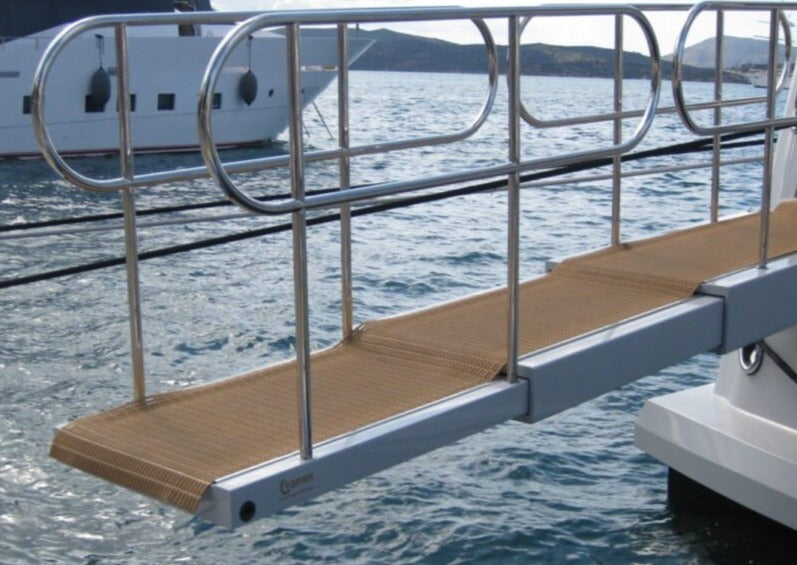 Slipline Boat Matting in use