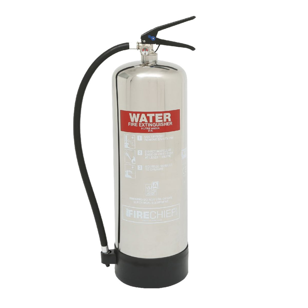 9 Ltr Stainless Steel Water Fire Extinguisher (PXW9) (4575302484003)
