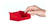 TC1 Small Plastic Parts Bins - 90mm x 100mm red (4636911927331)