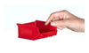 TC1 Small Plastic Parts Bins - 90mm x 100mm red (4636911927331)