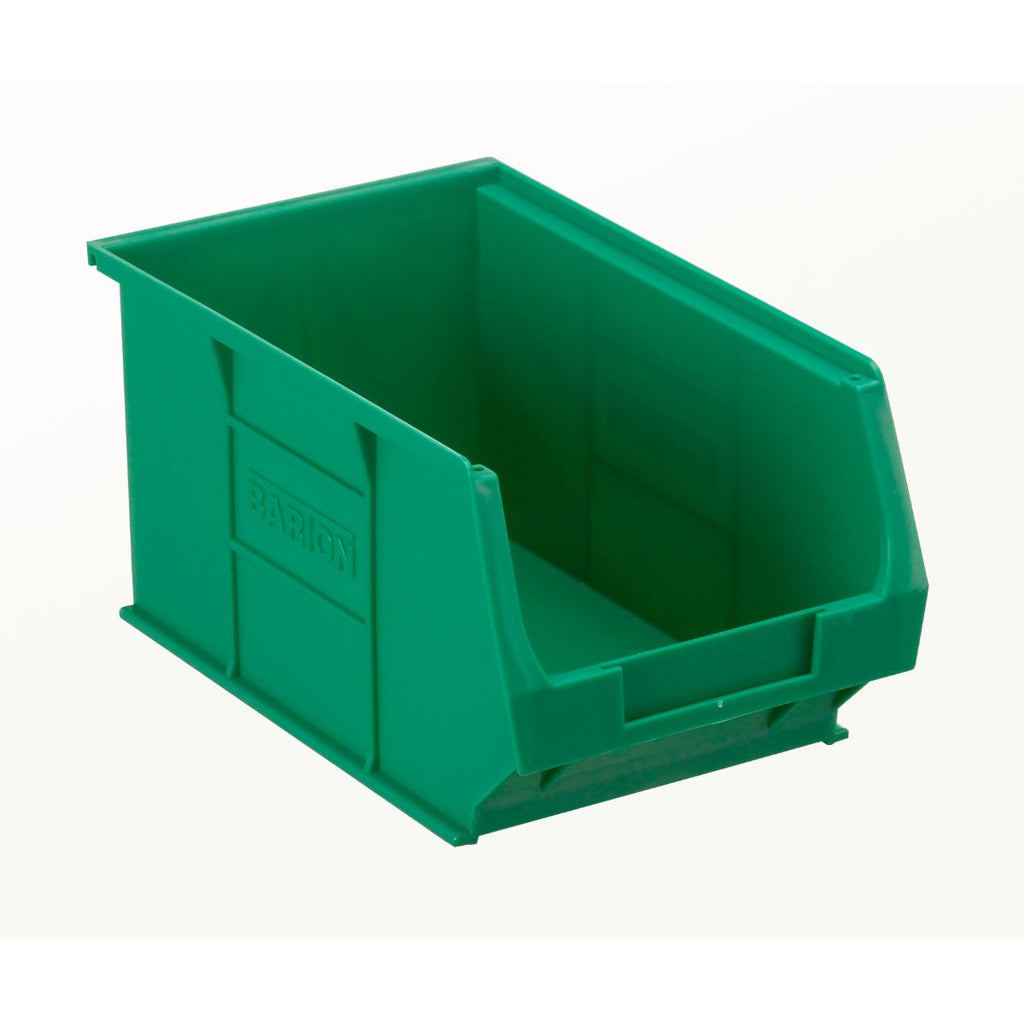 TC3 Small Plastic Parts Bins - 240mm x 150mm green (4636912025635)