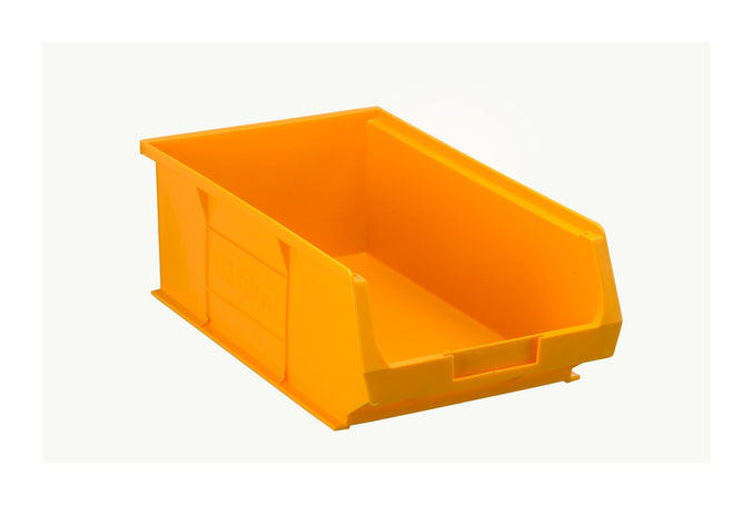 TC4 Standard Plastic Parts Bins - 350mm x 205mm (Pack of 10) yellow (4636912058403)