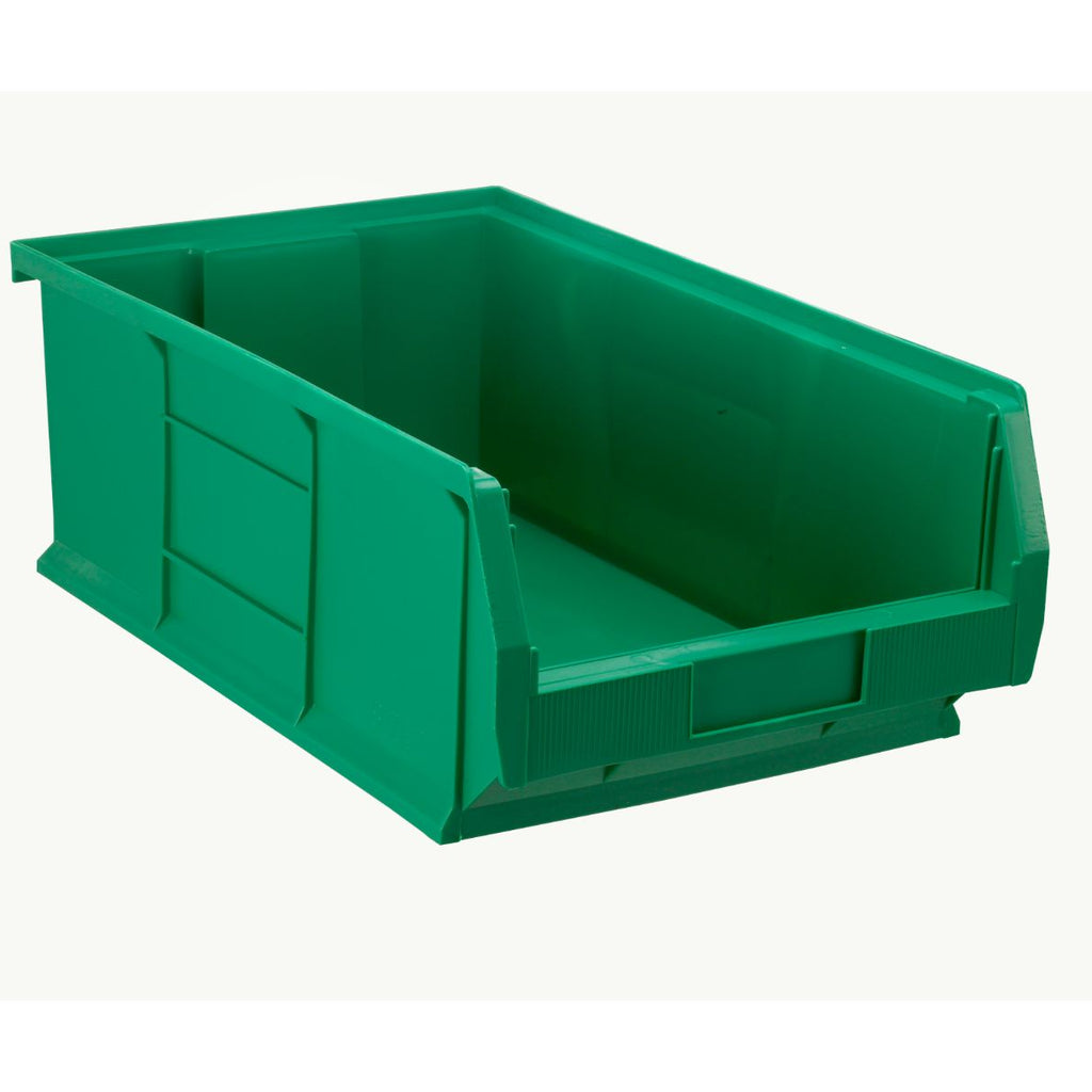 TC7 Large Plastic Parts Bins - 520mm x 310mm (Pack of 5) green (4636912156707)