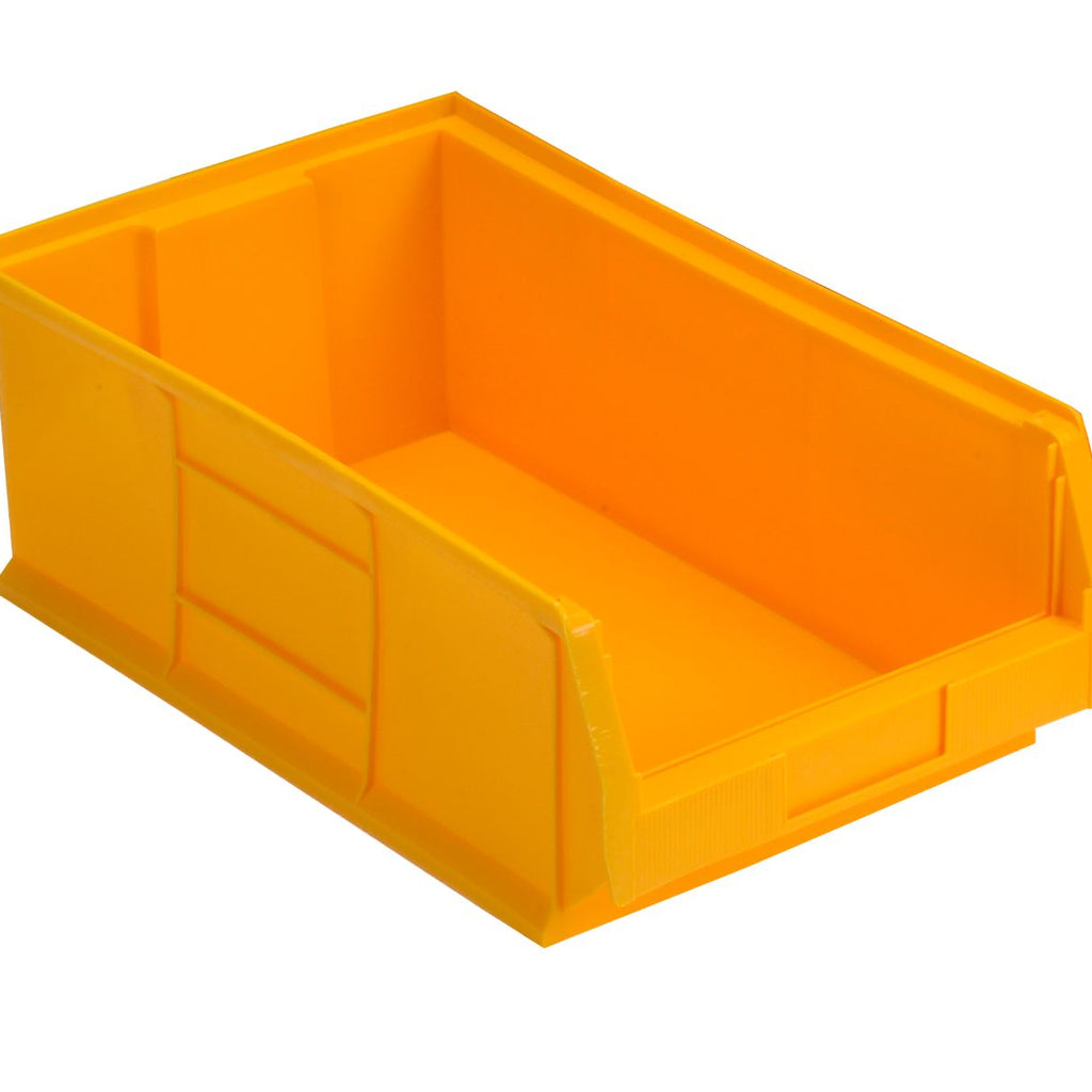TC7 Large Plastic Parts Bins - 520mm x 310mm (Pack of 5) yellow (4636912156707)