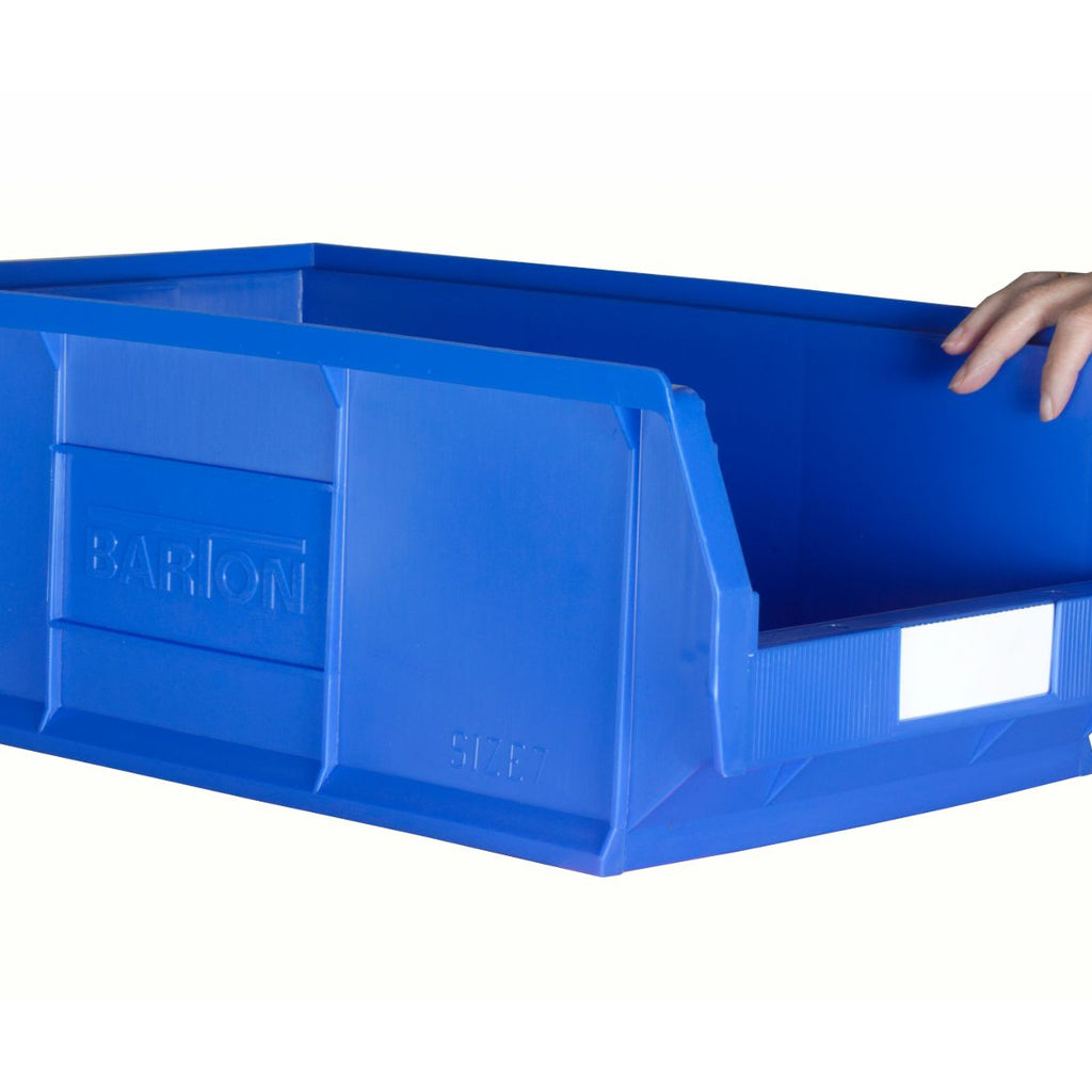 TC7 Large Plastic Parts Bins - 520mm x 310mm (Pack of 5) blue (4636912156707)