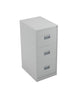 Steel 3 Drawer Filing Cabinet grey front 45 above (5977293029547)