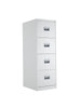 Steel 4 Drawer Filing Cabinet white front (5977293062315)