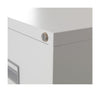 Steel 4 Drawer Filing Cabinet white lock (5977293062315)