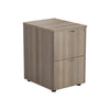 2 Drawer Wooden Filing Cabinet grey oak (5977265471659)
