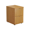 2 Drawer Wooden Filing Cabinet nova oak (5977265471659)