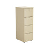 4 Drawer Wooden Filing Cabinet maple (5977265537195)