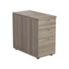 Desk Height Wooden Desk Pedestals (800mm Deep) grey oak (5977265406123)
