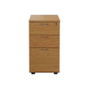 Desk Height Wooden Desk Pedestals (800mm Deep) nova oak (5977265406123)