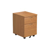 2 Draw Mobile Office Pedestals nova oak (5977265078443)