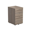 3 Draw Mobile Under Desk Pedestals grey oak (5977265143979)