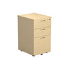 3 Draw Mobile Under Desk Pedestals maple (5977265143979)