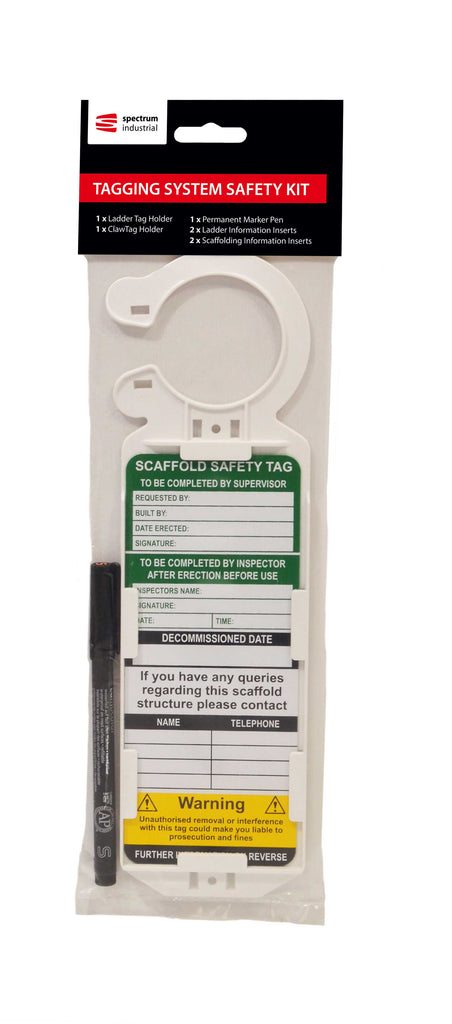 Scaffold Inspection Tag Kits (6074674708651)
