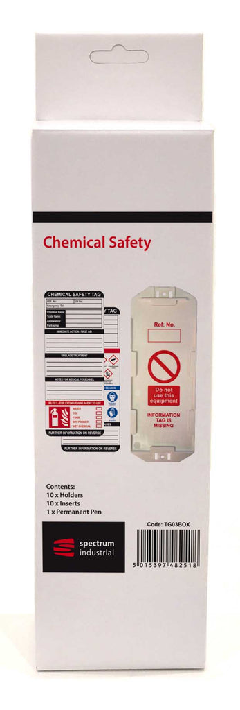 Chemical Safety Inspection Tag Kits (6074675101867)
