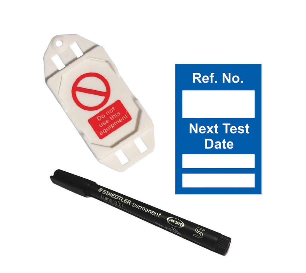 Next Test Mini Inspection Tag Kits blue (6074674905259)