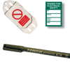 PAT Testing Mini Inspection Tag Kits green (6074674970795)