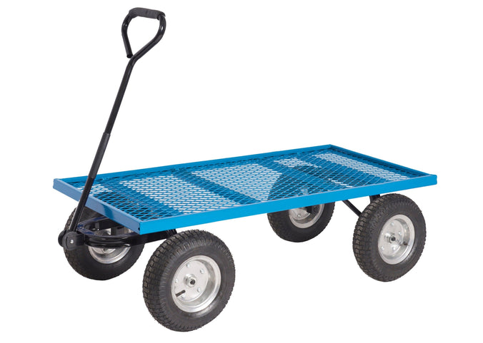 Mesh base turntable truck