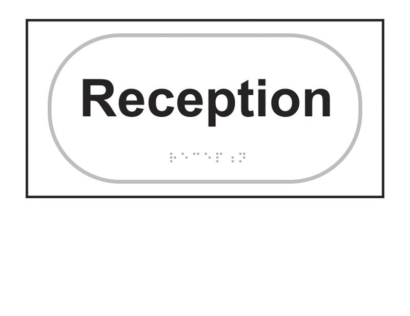 Braille Reception Sign (6003842154667)