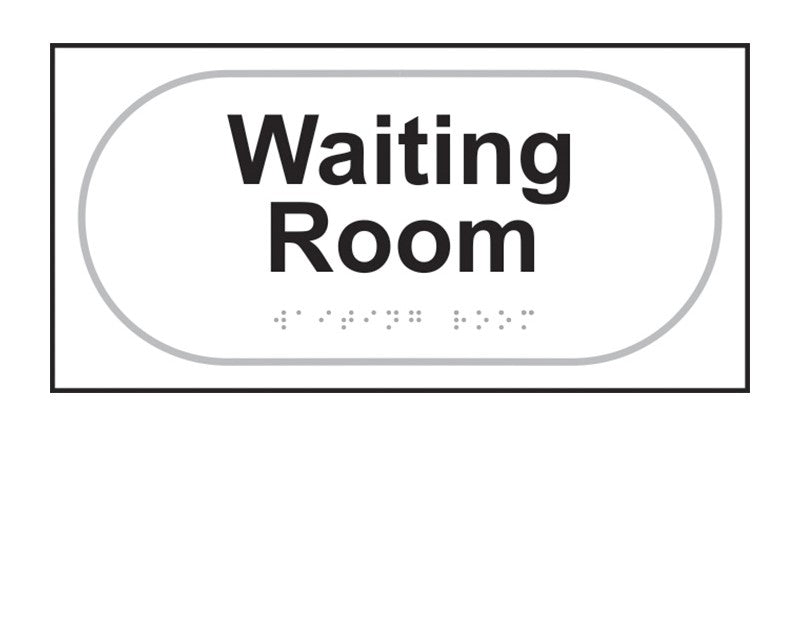 Braille Waiting Room Sign (6003842285739)