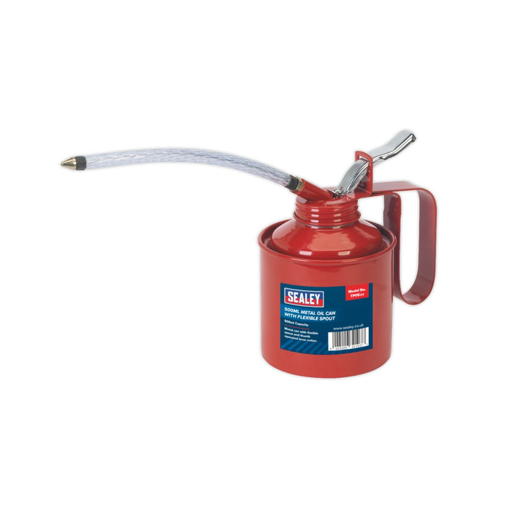 500ml Metal Oil Can with Flexible Spout (4628482850851)
