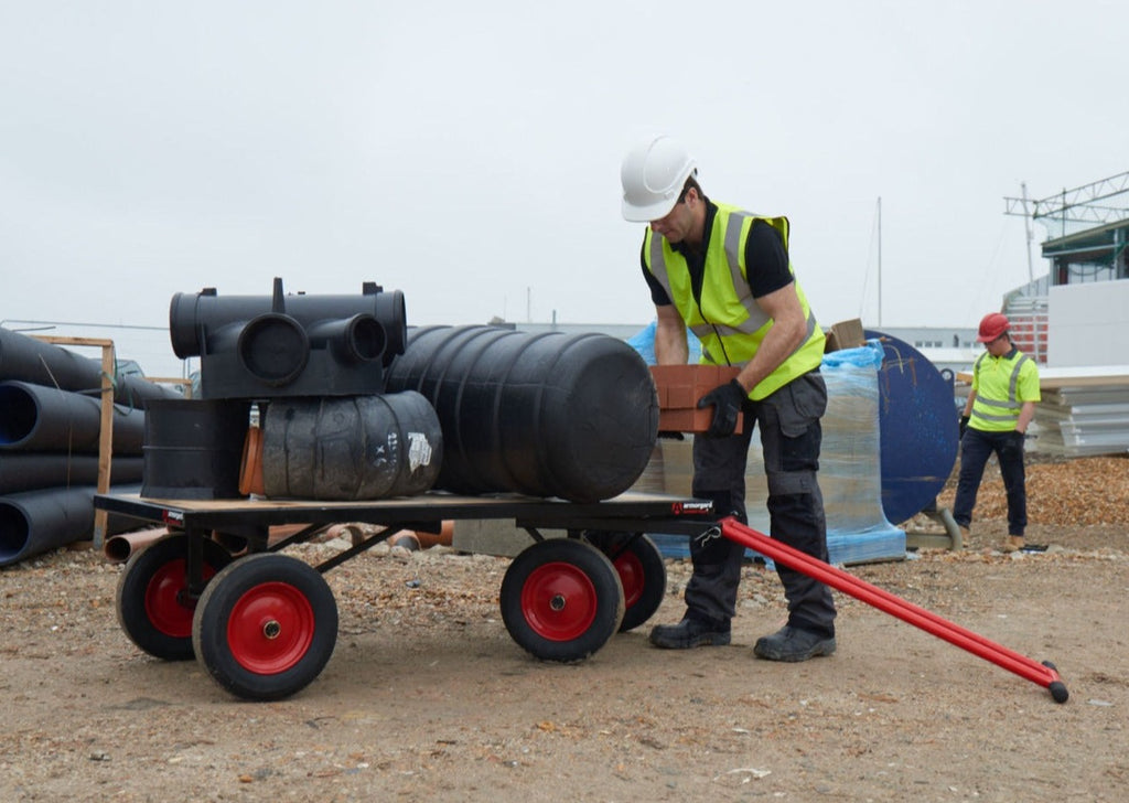 TT1 Construction Site Turntable Trolley - 1000kg