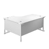 Right Hand Curved Office Desks (L Shape) white white (5973569765547)