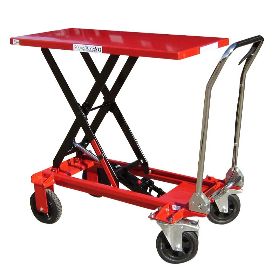 200kg Mobile Scissor Lift Table (4603571470371)