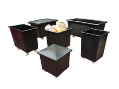 Recycled Black Plastic Mobile Trucks