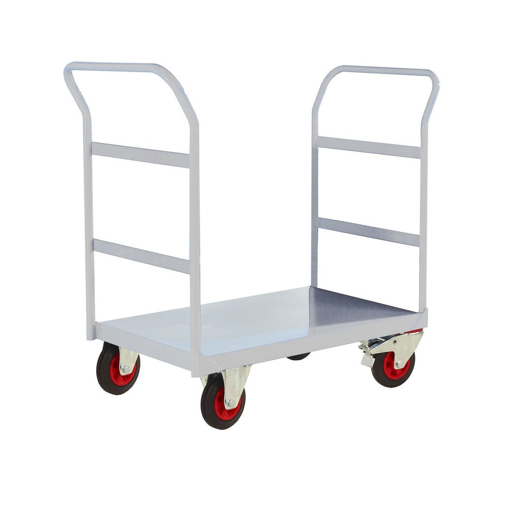 Twin Handle Platform Trolley with Open Ends (4479049859107)