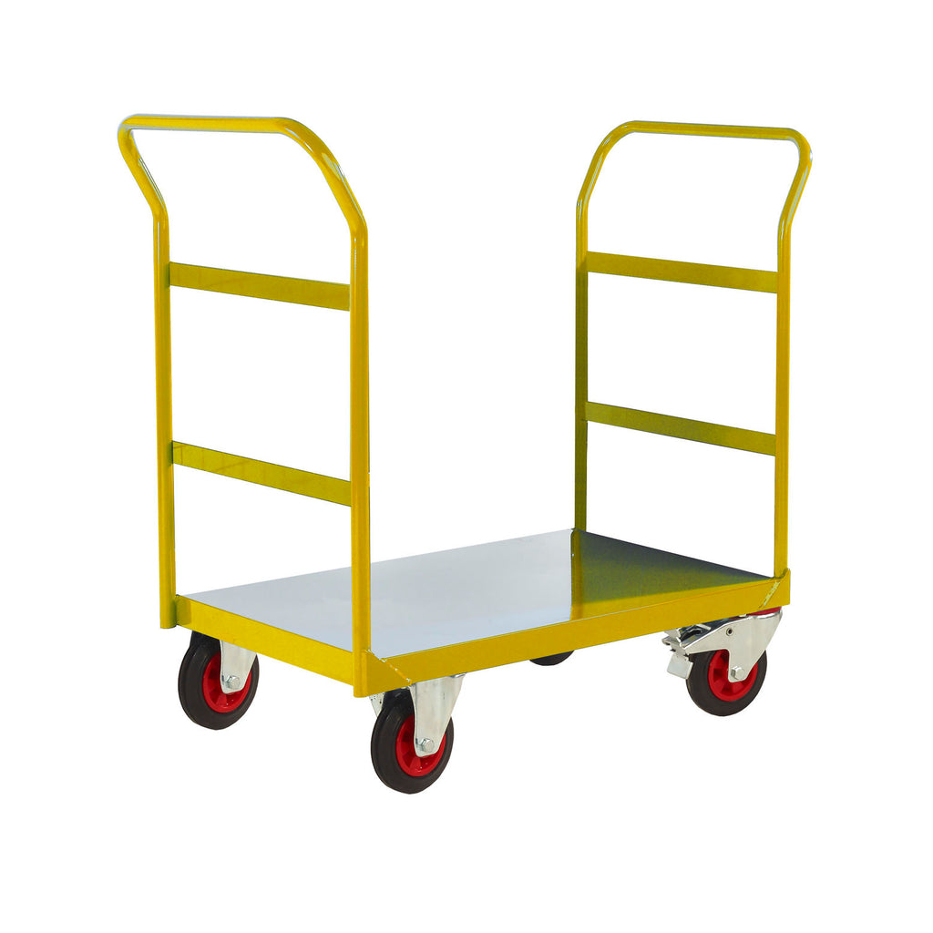 Twin Handle Platform Trolley with Open Ends (4479049859107)