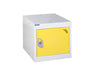Medium Cube Lockers (380mm) yellow closed door (4628173062179)