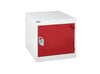 Large Cube Lockers (450mm) red closed door (4628173094947)